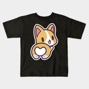 Corgi Animal dog bp cute pet Kids T-Shirt